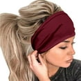 thumbnail image 6 of Clearance! Hontri Pc Hairband Clearance under $5, Men Women Casual Workout Sports Headband Running Yoga Elastic Hair Accessories Headband On Sale, 6 of 9