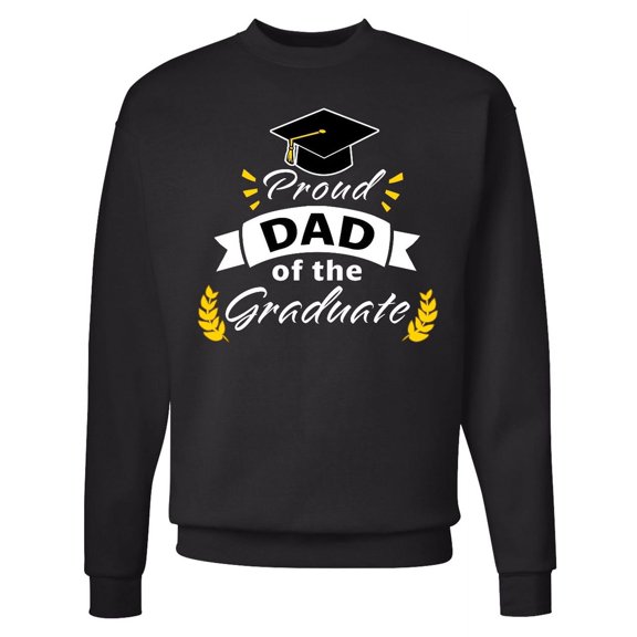 Inktastic Family Graduation-proud Dad of the Graduate Adult Sweatshirt
