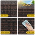 thumbnail image 4 of Huisuilinss Resin Deck Box,Outdoor Storage Box,Outside Storage Box With Lid,Waterproof Weather-resistant 80Gal Wicker Patio Furniture For Cushion Pillows Indoor Pool Balcony Yard Garden, 4 of 7