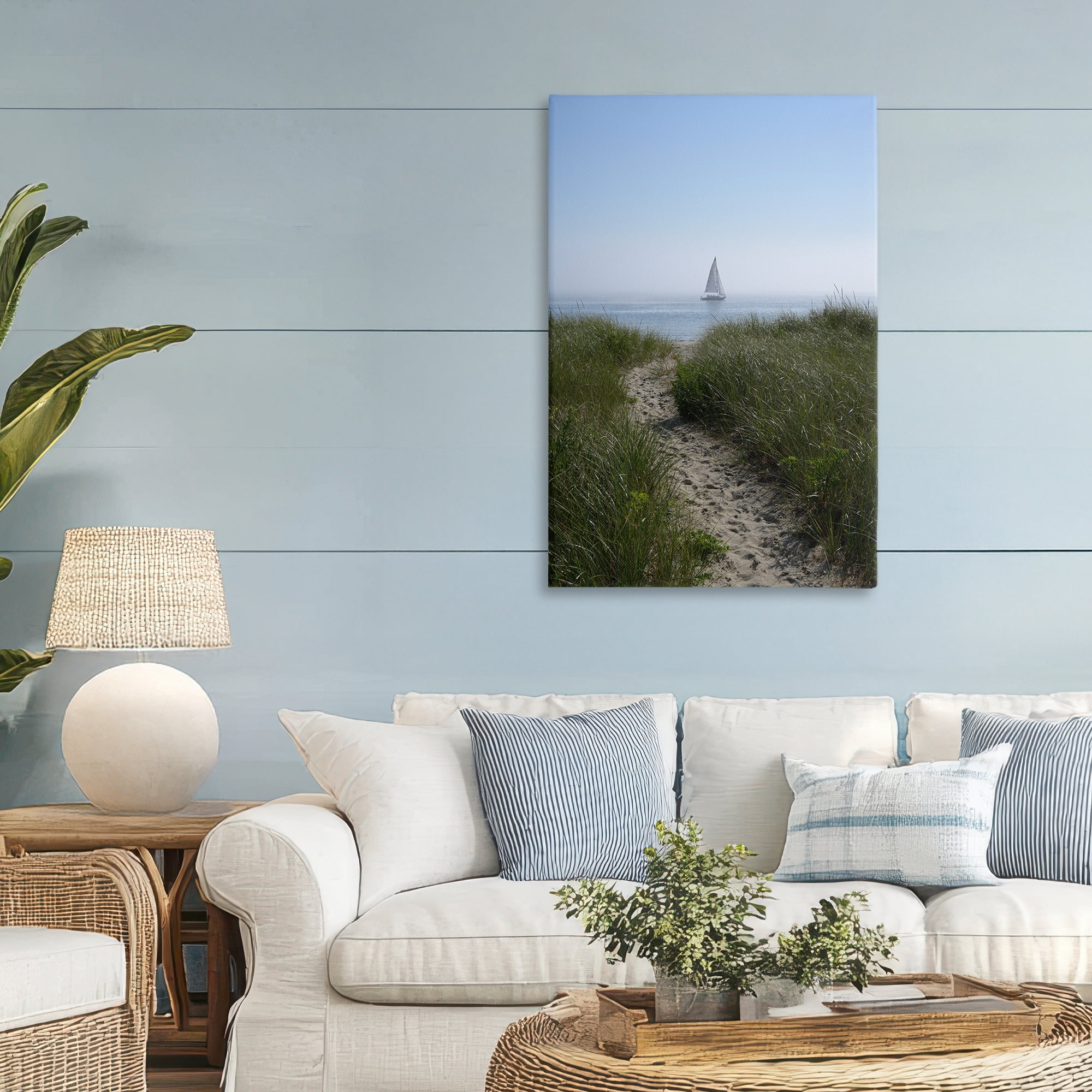Stupell Industries Path to Morning Sail Canvas Wall Art, design by JLM Photographs