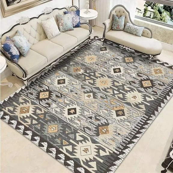 Morocco Nordic Living Room Carpets Bohemian ity Decoration Bedroom Carpet Large Area Lounge Rugs Soft Floor Mat Washable
