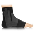 thumbnail image 1 of BIOSKIN™ Premium Compression Ankle Brace for Sprained Ankle, Swollen Ankle and Post Op Recovery (XL-XXL), 1 of 5