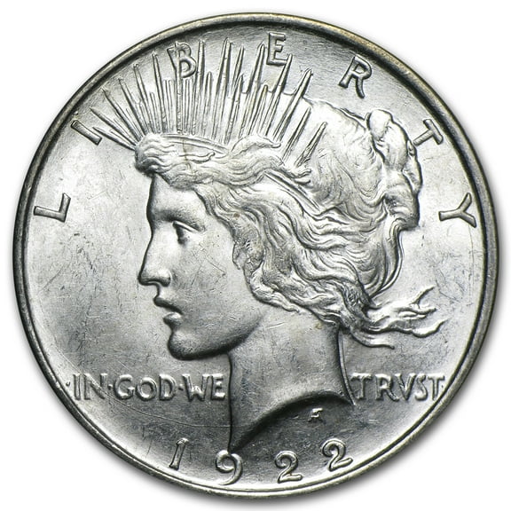 1922-D Peace Dollar BU