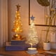 thumbnail image 1 of Xihbxyly Lámpara de Mesa con Forma de Árbol de Navidad, Luz Nocturna Led a Pilas, Luz Blanca Cálida, Diseño de Árbol de Navidad, Ambiente Festivo, Decoración para Dormitorio o Escalera, Tamaño 12 X 1, 1 of 6