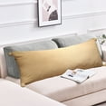 thumbnail image 3 of IMossad Memory Foam Body Pillow for Adults, Long Body Pillow for Sleeping, Full Body Pillow for Bed - 24 inch, 3 of 8