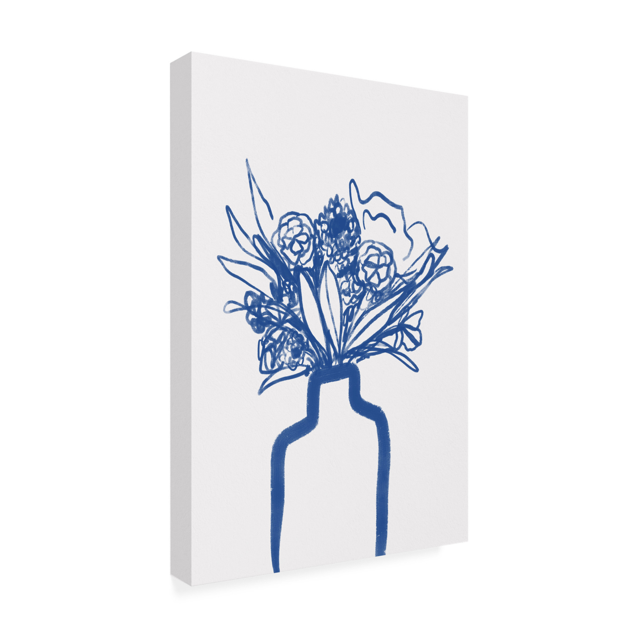 Trademark Fine Art Athene Fritsch  Flowers in a Vase Canvas Wall Art
