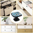 thumbnail image 7 of 4 Pcs Cabinet Handle Drawer Pulls Panda Knobs with Screws Square Furniture Office Cabinet Knob Decoration, 7 of 7