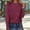 Red, variant on Womens Love Print Long Sleeve T Shirt Crew Neck Heart Graphic Casual Top Soft Cotton Blend Pullover Lightweight Breathable Daily Tee, Red,S