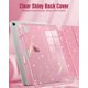 thumbnail image 3 of Funda Brillante MoKo para iPad (A16) 11ª/10ª Generación 2025/2022, Rosa Brillante, 3 of 9