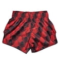 thumbnail image 6 of Fairtex BS1919 Stealth Red Slim Cut Muay Thai Boxing Short, 6 of 6