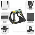 thumbnail image 6 of Lsque Lemons Chamomile Flowers And Leaves Dog Harness, No-Pull Pet Harness with 2 Leash Clips, Adjustable Soft Padded Dog Vest with Easy Control Handle for Large Dogs-Small, 6 of 9