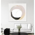 thumbnail image 2 of Giant Art 54x54 Ring of Gold II Fine Art Giant Canvas Print in Pink, 2 of 3