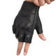 thumbnail image 5 of Guantes de Motocicleta de Cuero sin Dedos para Hombre Medium, 5 of 6
