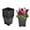 Black, variant on Epotoor 14.2” x 10.6” x 14.6” Black Plastic Grow Pots with Drainage, 10 Count