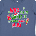 thumbnail image 4 of Inktastic Who Needs Santa when I Have MiMi Boys or Girls Baby T-Shirt, 4 of 5