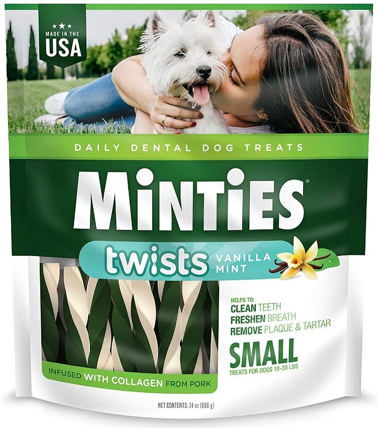 Sergeants Minties Twists Dental Treats Small [Dog, Dental & Breath Aids