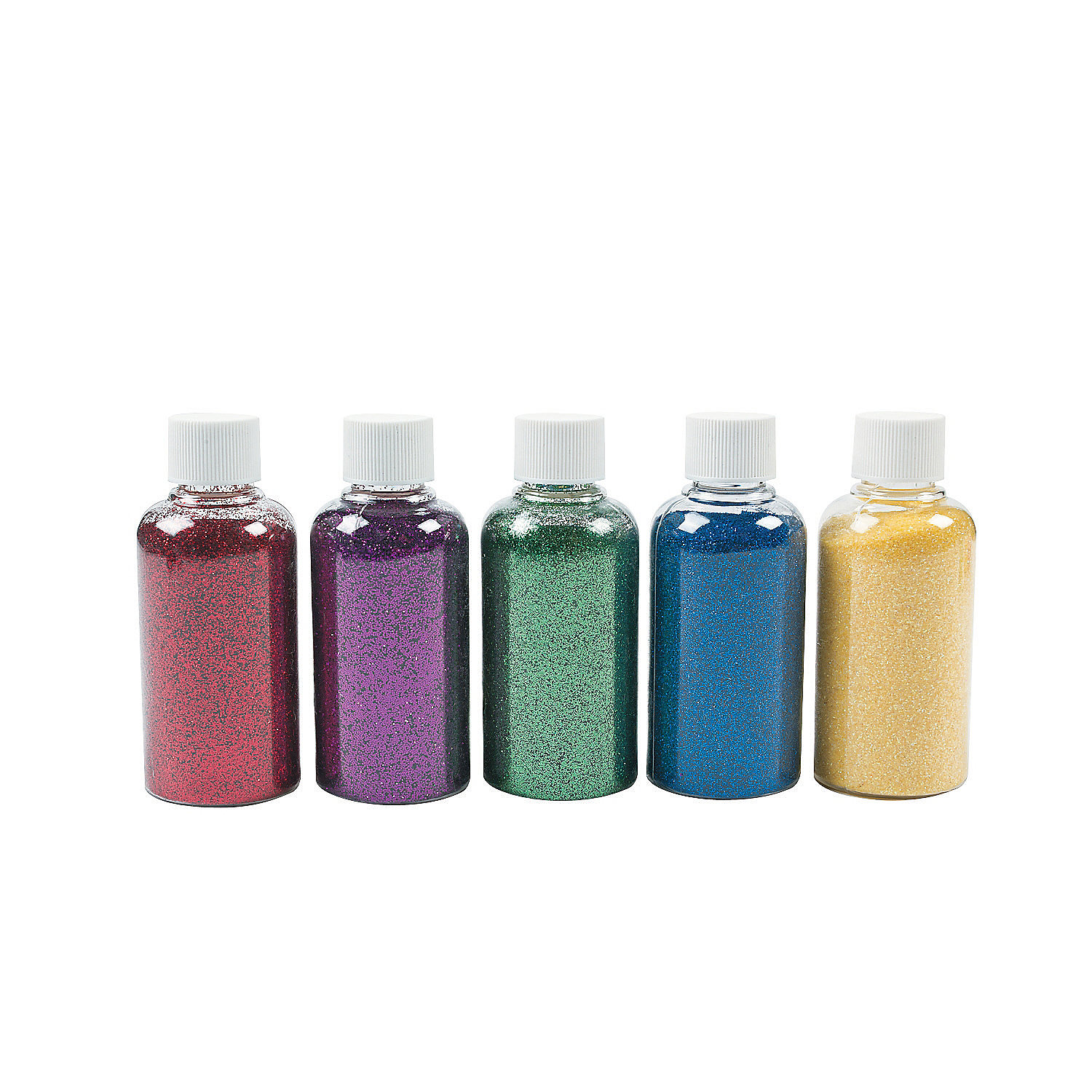 Fun Express Bright Glitter Craft Supplies Bulk Craft Accessories