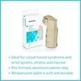 thumbnail image 3 of McKesson Wrist Splint for Carpal Tunnel, Elastic Sleeve Brace, Right Hand, XL, 1 Ct, 3 of 11