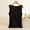 Black, variant on Tunic Tops for Women Fashion Solid Color Sleeveless Basic Tight T Shirts Casual Loose Fit Standard Straps Blouses