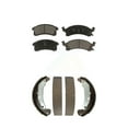 thumbnail image 1 of Transit Auto Front Rear Ceramic Brake Pads and Drum Shoes Kit for Car 2003-2005 Pontiac Sunfire Chevrolet Cavalier KCN-100752, 1 of 11