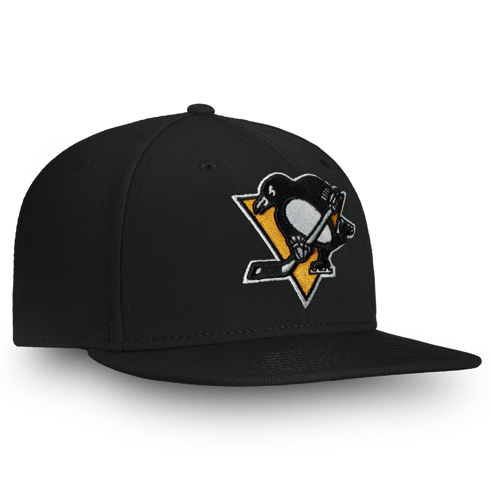 Men's Fanatics Black Pittsburgh Penguins Primary Logo Snapback Hat