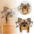 thumbnail image 5 of Wood Creative Eyeglass Holder Cute Pet Glasses Stand Holder, Wooden Animal Spectacle Eyeglass , Cute Animal Handmade Sunglasses Display Rack for Home, Office, Desk, Nightstand, 5 of 7