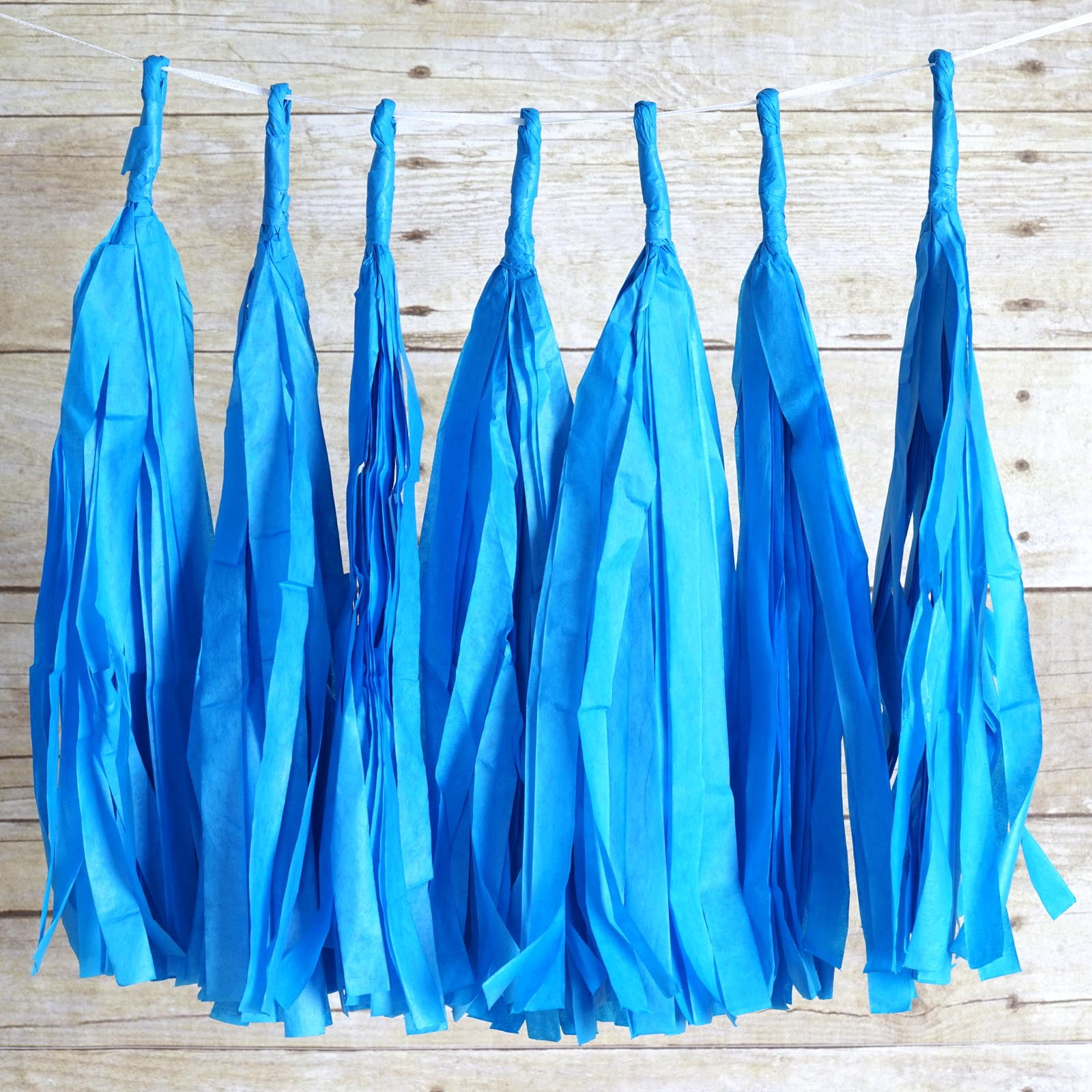 tissue paper garland decorations