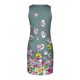thumbnail image 5 of Vestido informal de verano para mujer, sin mangas, hasta la rodilla, plisado, con estampado de bolsillo Pompotops ghjkhdj3675, 5 of 5