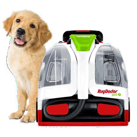 Rug Doctor Pet Portable Spot Cleaner, 2X Suction Power*, Lightweight Pet Carpet Cleaner Machine, Pro-Grade Power Removes Stains & Odors from Rugs, Carpets And Upholstery