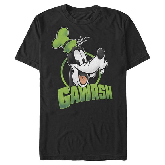 Men's Mickey & Friends Gawrsh Graphic Tee Black 3X Large