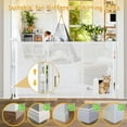 thumbnail image 6 of Reinforced 60” Wide Retractable Pet Gate with Cat Door Mesh Baby Gate for Stairs with Reinforced Strips Retractable Dog Gates with Cat Door Mesh Dog Gates for Doorways Separating Dogs from Cats White, 6 of 14