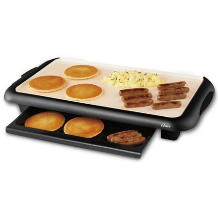 Oster Electric Griddle with Warming Tray (Best Ceramic Electric Griddle)