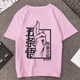 thumbnail image 3 of Camiseta de Manga japonesa de Gojo Satoru para mujer, Tops de Jujutsu Kaisen, camiseta de Anime Unisex, camiseta Harajuku Kawaii de Manga corta, Top de verano, 3 of 5