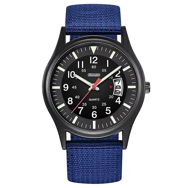 Reloj Hombre 2023 Fashion Mens Nylon Watches Luxury Men Army Military Quartz Watch Calendar Date Wristwatch Relogio Masculino