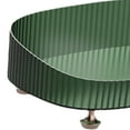 thumbnail image 3 of Vanity Tray Jewelry Trinket Display Storage Decorative Box Dresser Bathroom Organiser Key Holder Serving Tray for Living Room Home Decor Bar , Green, 3 of 8