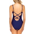 thumbnail image 2 of Sunsets Womens Removable Padding Nylon One-Piece Swimsuit, 2 of 2