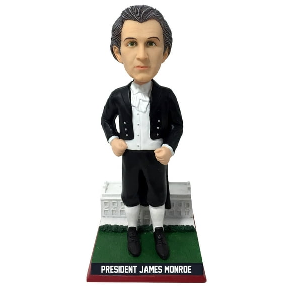 James Monroe White House Base President Bobblehead Numbered to 1,816