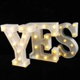 thumbnail image 3 of 3Pcs LED Alphabet Neon Sign for Bedroom Wall Decoration in, 3 of 4