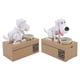 thumbnail image 5 of Cachorro Hucha, Perro Hucha Interesante Portátil Regalo Significativo Plástico Innovador Para Niños Mayores De 6 Años Para Ahorrar Dinero ANGGREK No, 5 of 8
