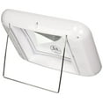 thumbnail image 3 of JERDON Two-Sided Makeup Mirror with Lights - Vanity Mirror with 5X Magnification & Glare-Free Lighting - White Base - Model J1015, 3 of 5