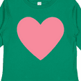 thumbnail image 4 of Inktastic Pink Valentine's Day Heart Boys or Girls Long Sleeve Toddler T-Shirt, 4 of 5