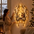 thumbnail image 6 of Jesus Light of Heaven Christmas Wall Hanging, Religious Illuminated Nativity Decor, Christmas Stairway Wall Decoration for Home Entryway, Living Room, Hallway and Seasonal Faith Display (F), 6 of 6