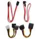 thumbnail image 5 of Cable de transferencia de datos IDE a ATA/SATA Cable de alimentación macho a 2 divisores de línea de extensión hembra, 5 of 10