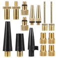 thumbnail image 1 of Bike Valve Adapter Set Bike Tire Valve Converter Kit Presta to Dunlop Schrader to Presta Valve Adapter Nozzle Needle Kit, 1 of 5