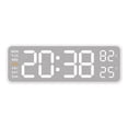 thumbnail image 1 of Horloge Murale Numérique 9 Pouces Alimentée par USB, Variateur d'Humidité Hebdomadaire, 1 of 6