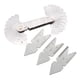thumbnail image 1 of Eigraketly Pasos de rosca de tornillo de engranaje de calibre, herramientas de medición para el hogar de pulgadas de acero inoxidable, calibre de Herramientas manuales y eléctricas Tipo 1 Eigraketly TO008160-01B, 1 of 6
