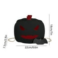 thumbnail image 2 of Konghyp Halloween Pumpkin Bag, Leather Crossbody Shoulder Bag, Cute Chain Bag for Commuting, Versatile Casual Handbag, Perfect for Halloween Gifts and Parties, 2 of 6