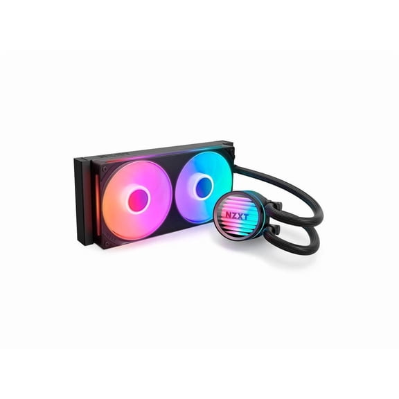 NZXT Kraken Core RGB 240mm All-in-One Liquid CPU Cooler with LCD Display, Black