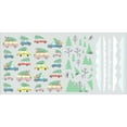 thumbnail image 6 of Retro Christmas Cars Peel and Stick Wall Decals, 6 of 6