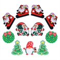 thumbnail image 3 of Cuentas de silicona navideñas con dibujos de Papá Noel, cuentas sueltas, joyería, cadena para chupete de bebé, accesorios, mordedor para niños, 3 of 6